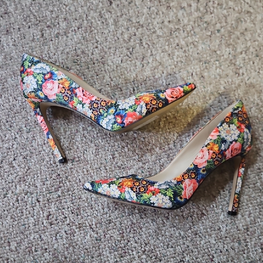 Nine West- Floral Women's Heels